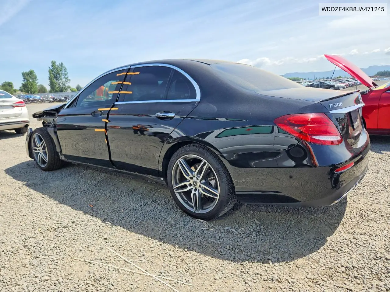 2018 Mercedes-Benz E 300 4Matic VIN: WDDZF4KB8JA471245 Lot: 59143806