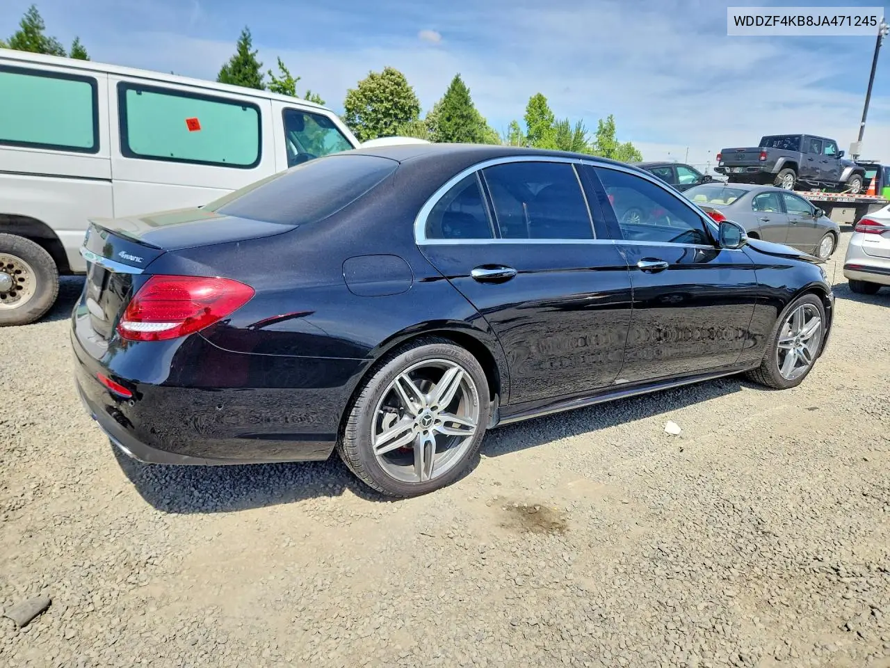 2018 Mercedes-Benz E 300 4Matic VIN: WDDZF4KB8JA471245 Lot: 59143806