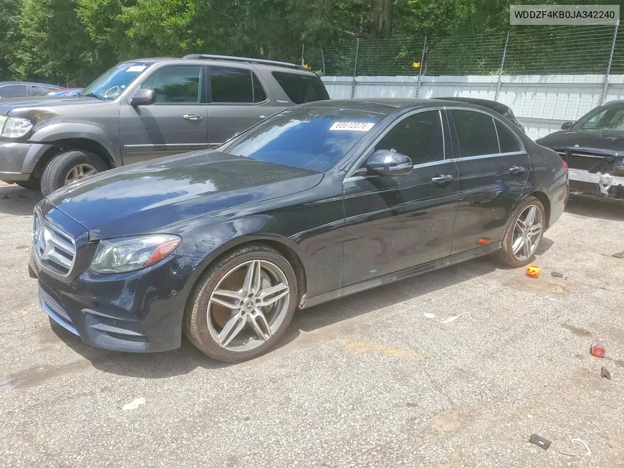 2018 Mercedes-Benz E 300 4Matic VIN: WDDZF4KB0JA342240 Lot: 60642076