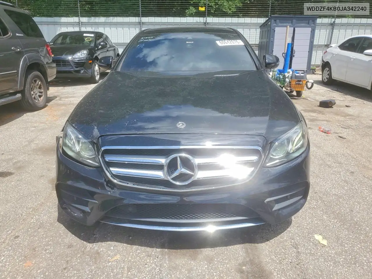 2018 Mercedes-Benz E 300 4Matic VIN: WDDZF4KB0JA342240 Lot: 60642076