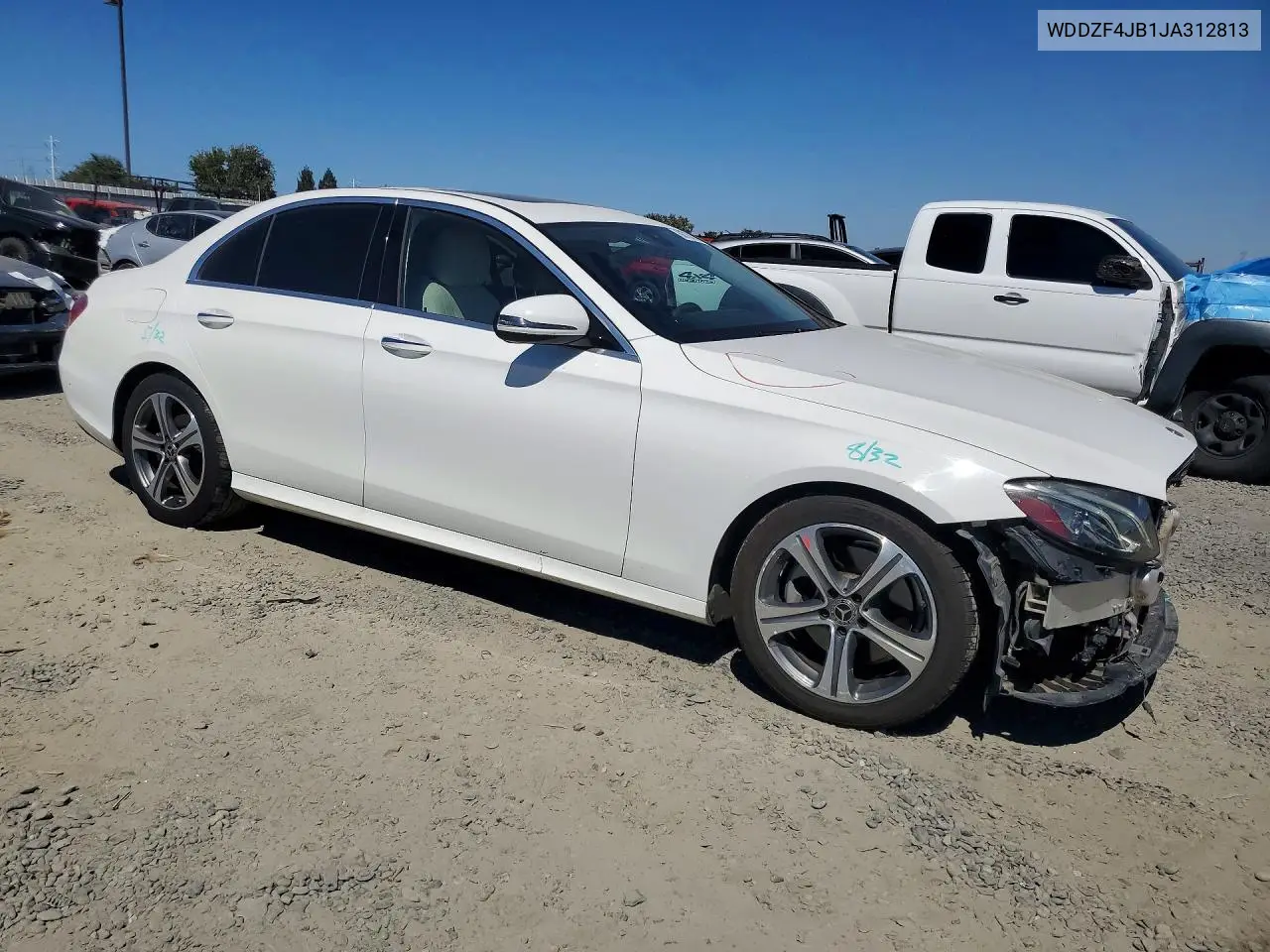 2018 Mercedes-Benz E 300 VIN: WDDZF4JB1JA312813 Lot: 60738276
