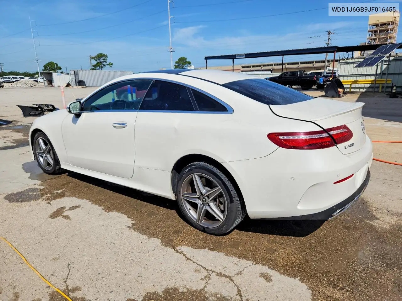 2018 Mercedes-Benz E 400 4Matic VIN: WDD1J6GB9JF016455 Lot: 61048176