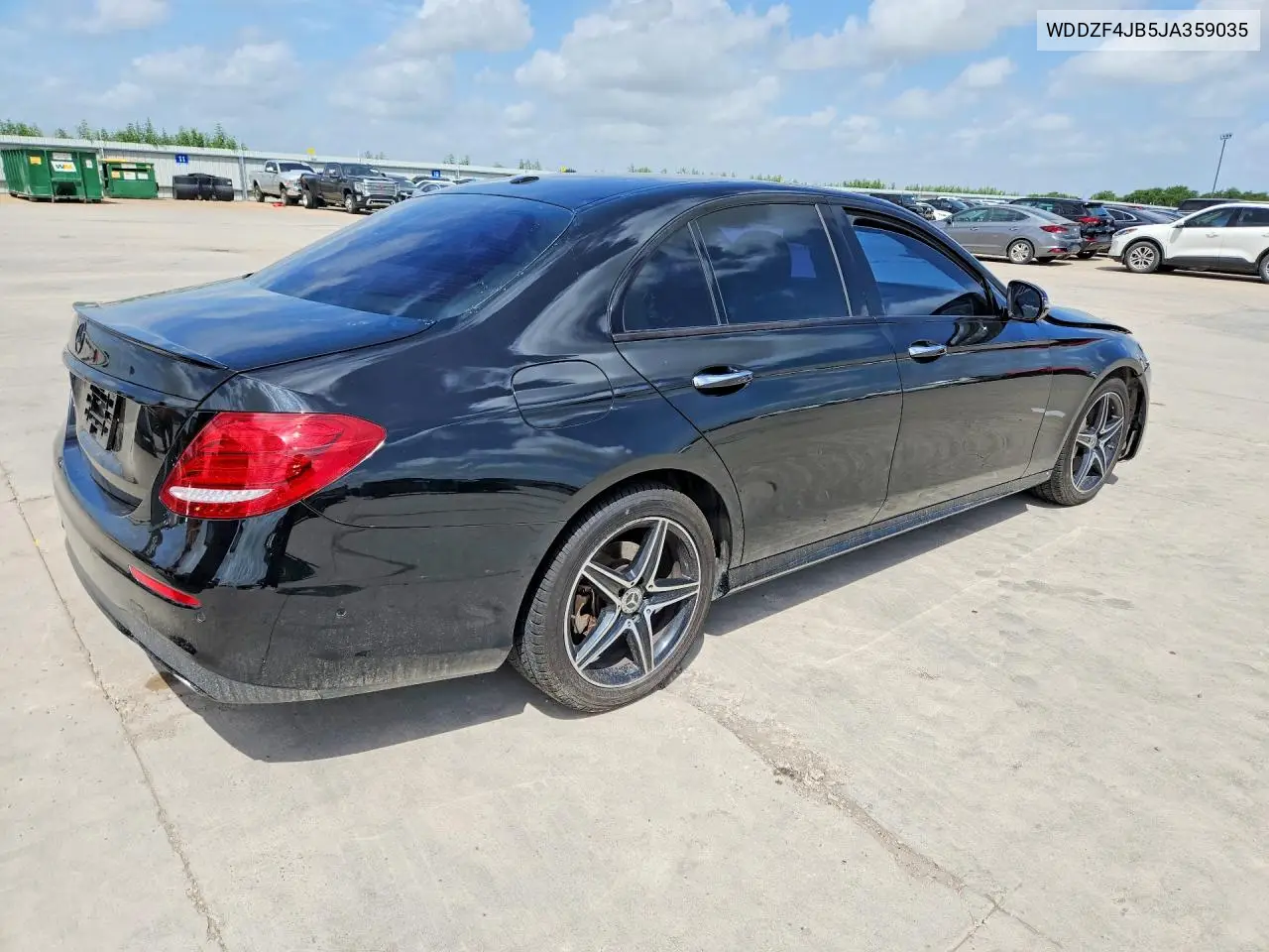2018 Mercedes-Benz E 300 VIN: WDDZF4JB5JA359035 Lot: 61228216