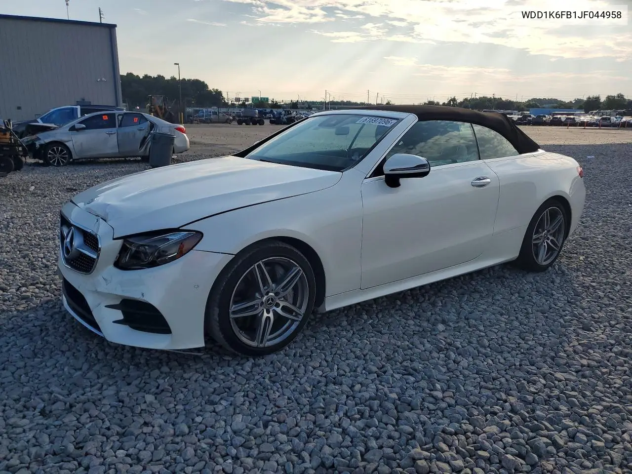 2018 Mercedes-Benz E 400 VIN: WDD1K6FB1JF044958 Lot: 61697096