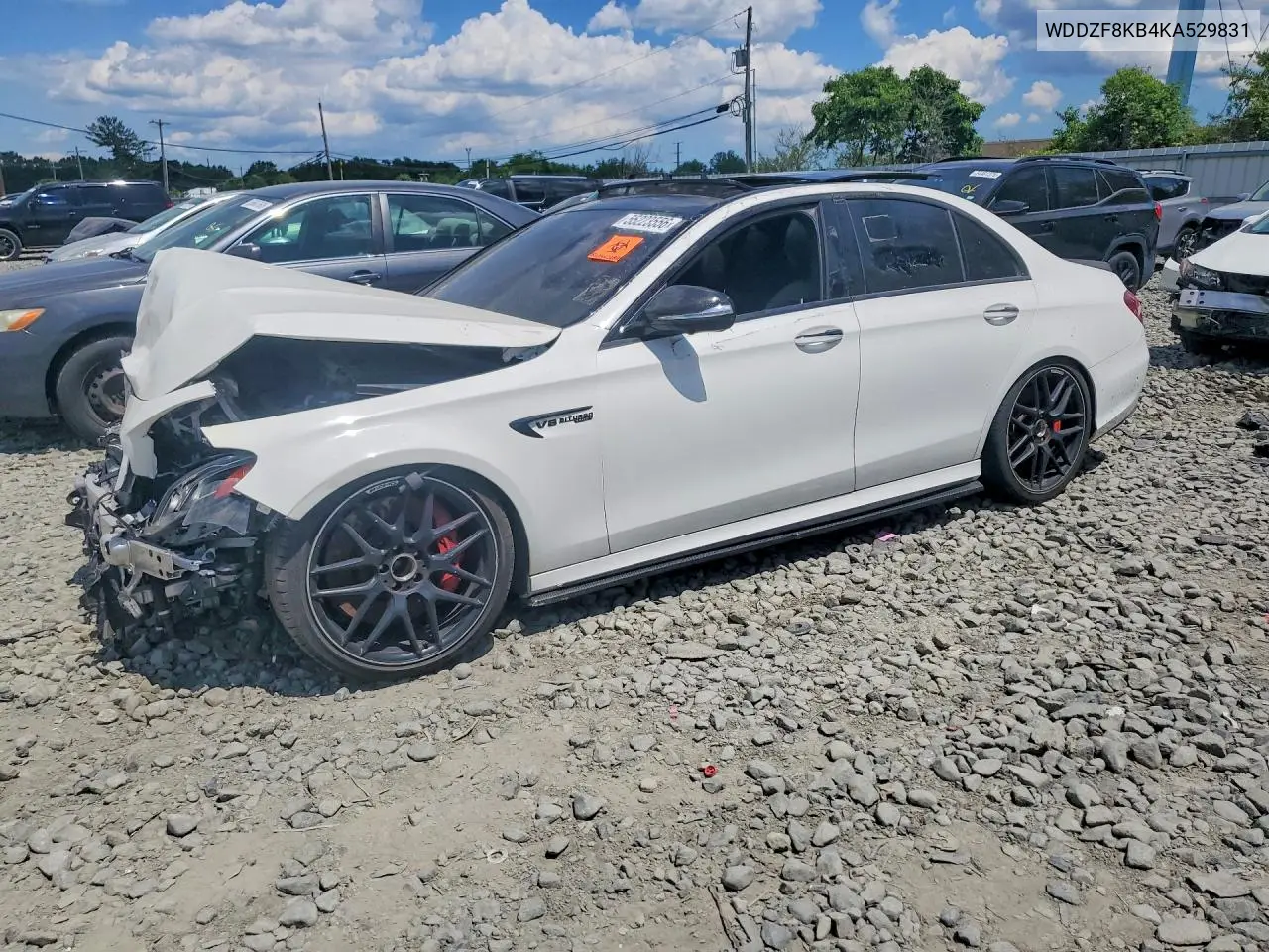 2019 Mercedes-Benz E 63 Amg-S 4Matic VIN: WDDZF8KB4KA529831 Lot: 55223556