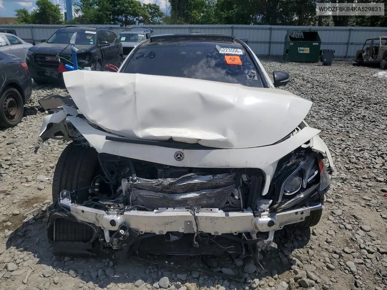 2019 Mercedes-Benz E 63 Amg-S 4Matic VIN: WDDZF8KB4KA529831 Lot: 55223556
