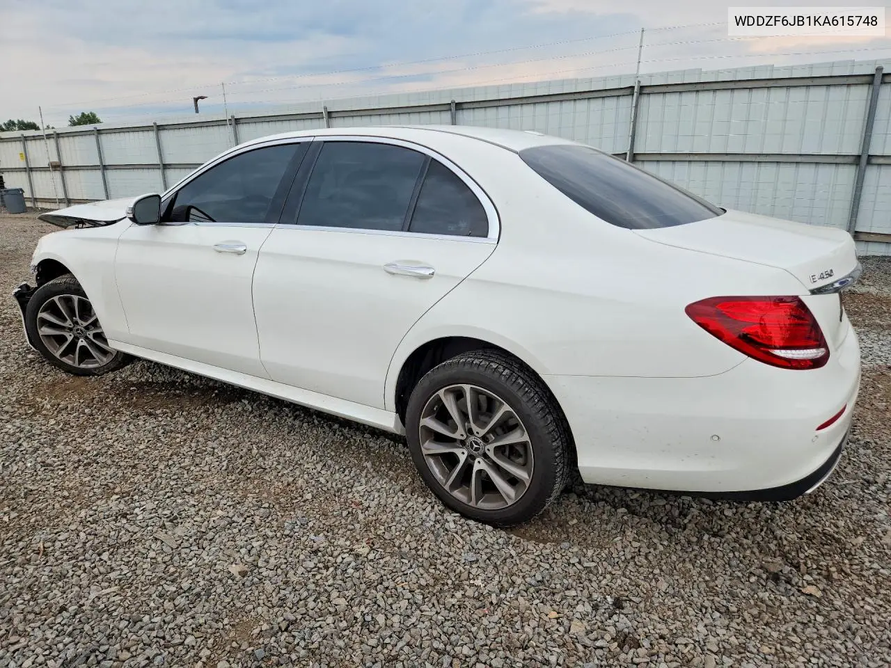 2019 Mercedes-Benz E 450 4Matic VIN: WDDZF6JB1KA615748 Lot: 58465406