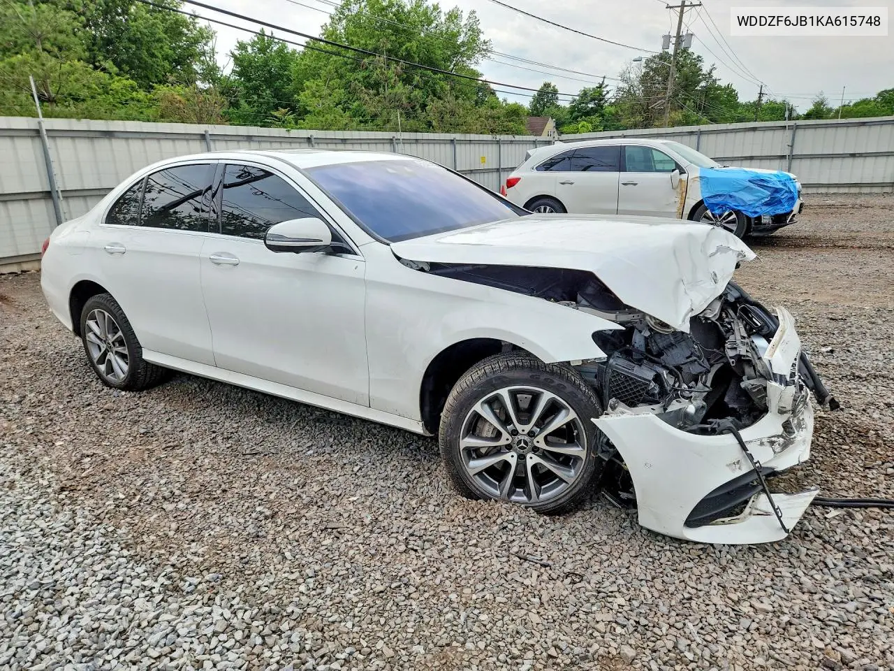 2019 Mercedes-Benz E 450 4Matic VIN: WDDZF6JB1KA615748 Lot: 58465406