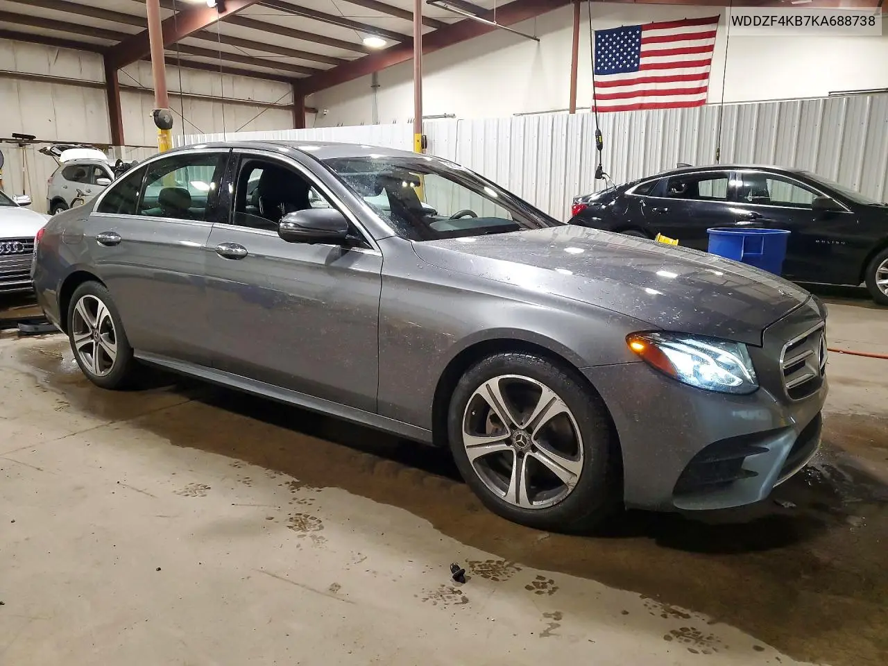 2019 Mercedes-Benz E 300 4Matic VIN: WDDZF4KB7KA688738 Lot: 60132606