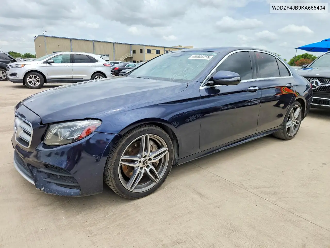 2019 Mercedes-Benz E 300 VIN: WDDZF4JB9KA666404 Lot: 60806966