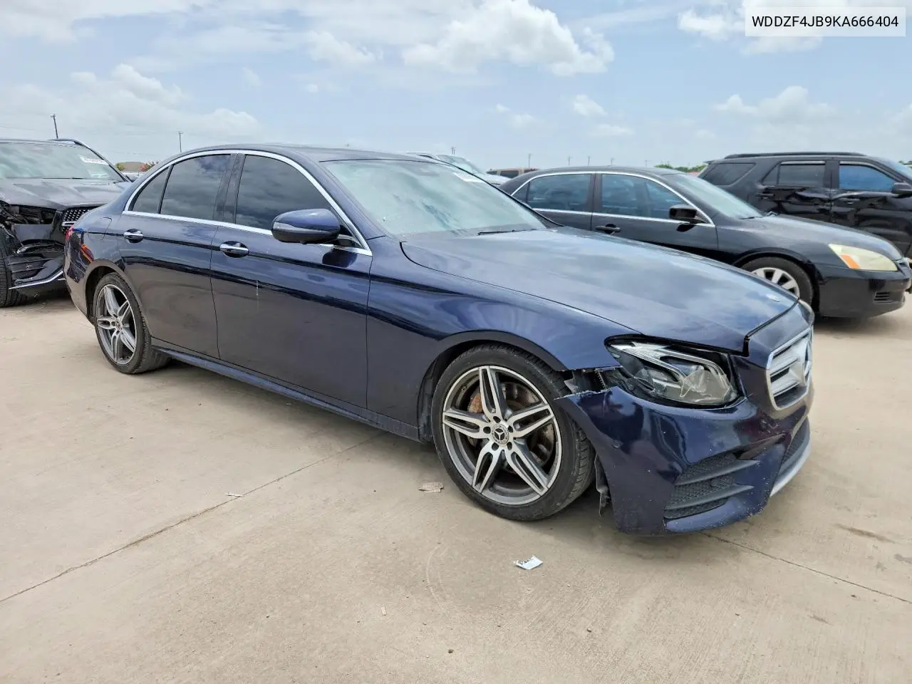 2019 Mercedes-Benz E 300 VIN: WDDZF4JB9KA666404 Lot: 60806966