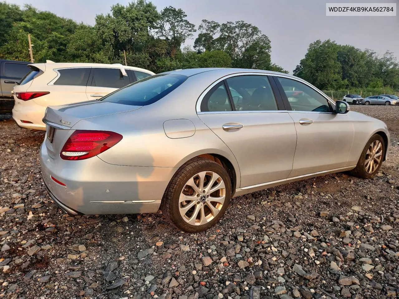 2019 Mercedes-Benz E 300 4Matic VIN: WDDZF4KB9KA562784 Lot: 61331016