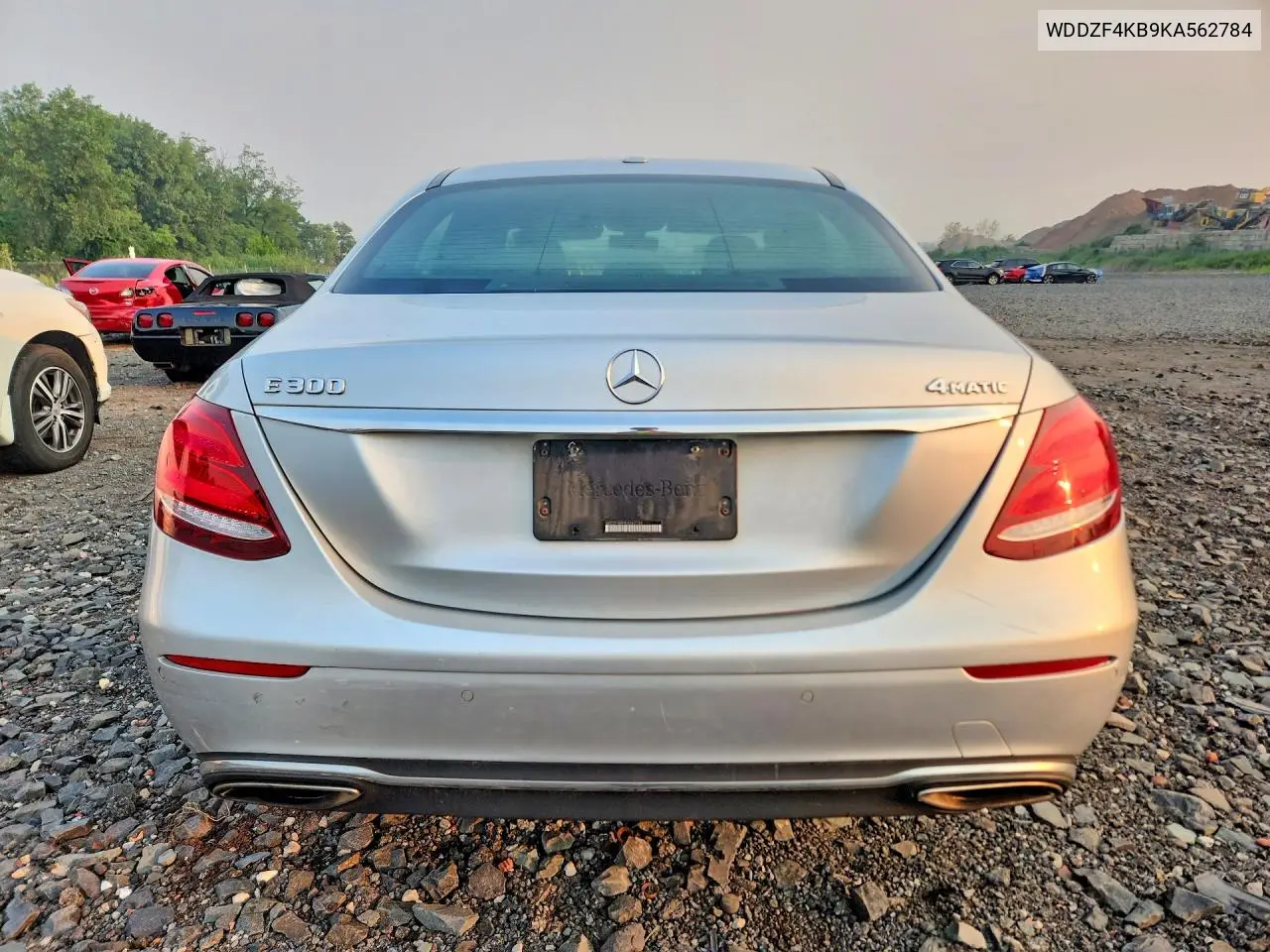 2019 Mercedes-Benz E 300 4Matic VIN: WDDZF4KB9KA562784 Lot: 61331016