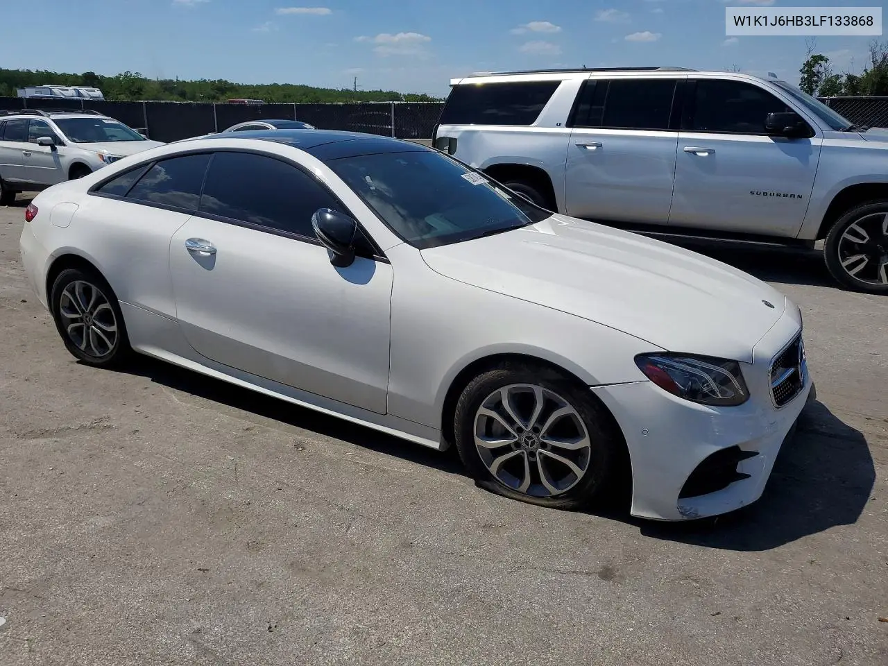 2020 Mercedes-Benz E 450 VIN: W1K1J6HB3LF133868 Lot: 53874946