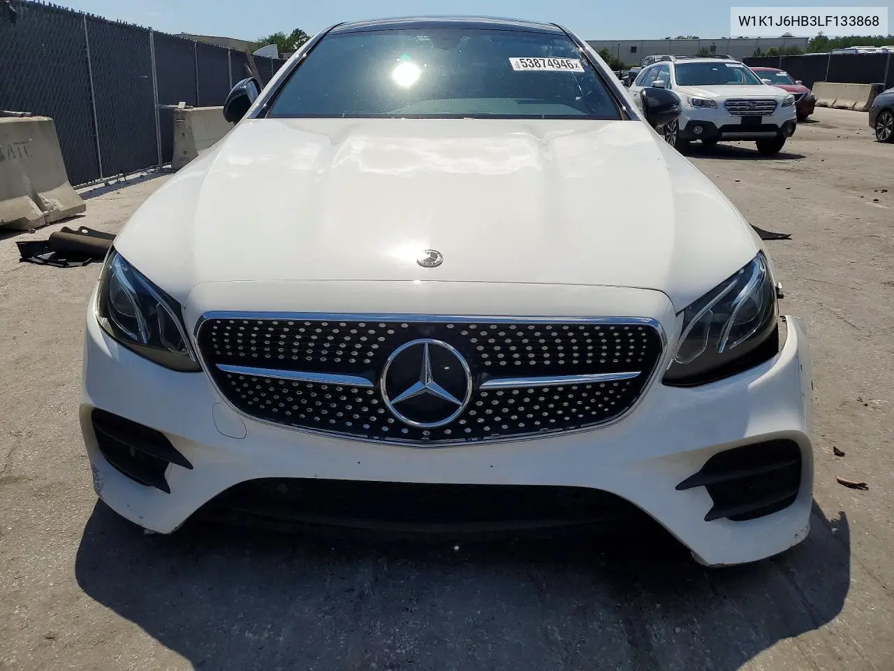 2020 Mercedes-Benz E 450 VIN: W1K1J6HB3LF133868 Lot: 53874946