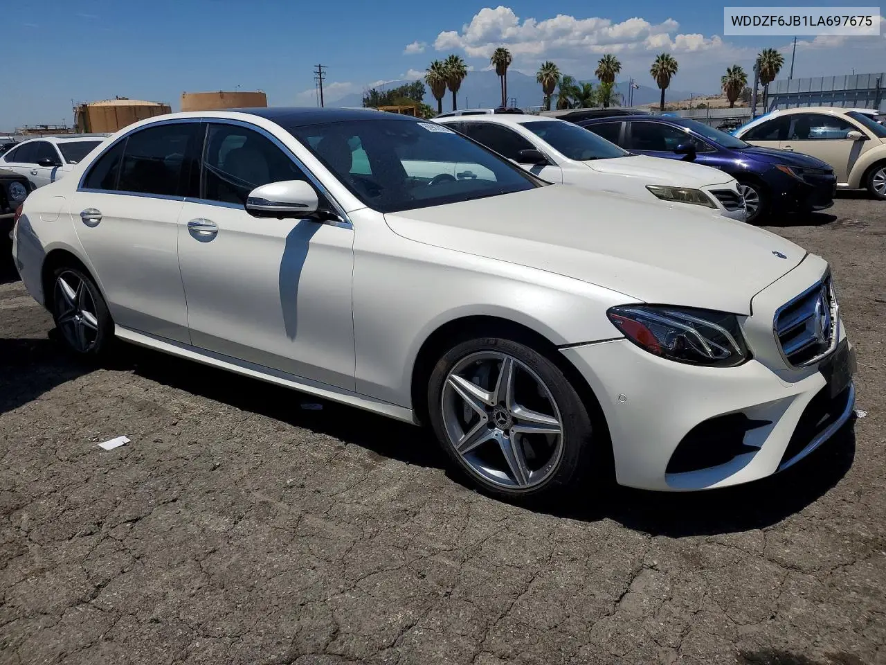2020 Mercedes-Benz E 450 4Matic VIN: WDDZF6JB1LA697675 Lot: 60987876