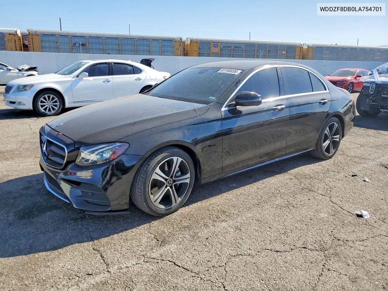 2020 Mercedes-Benz E 350 VIN: WDDZF8DB0LA754701 Lot: 61190496