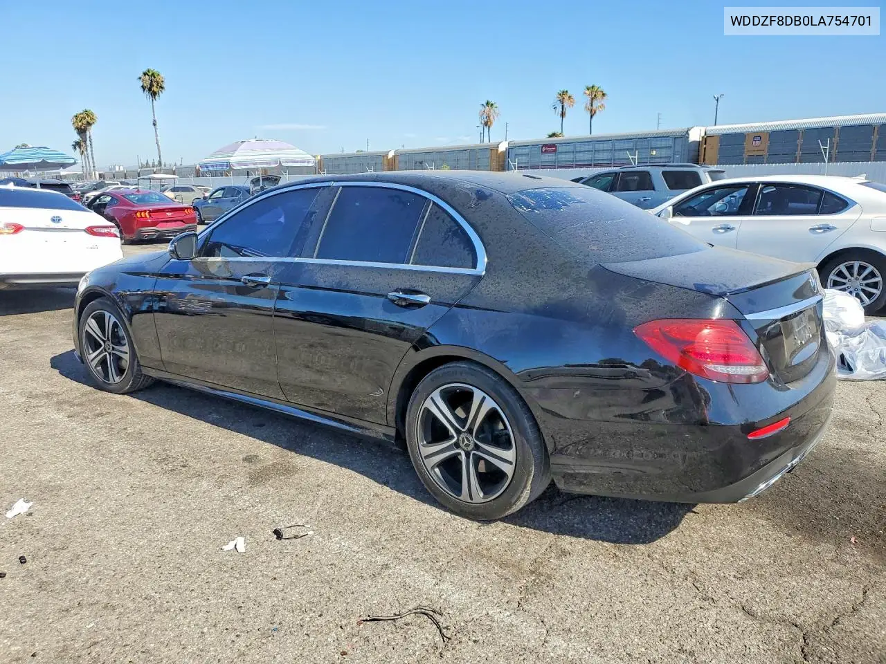 2020 Mercedes-Benz E 350 VIN: WDDZF8DB0LA754701 Lot: 61190496