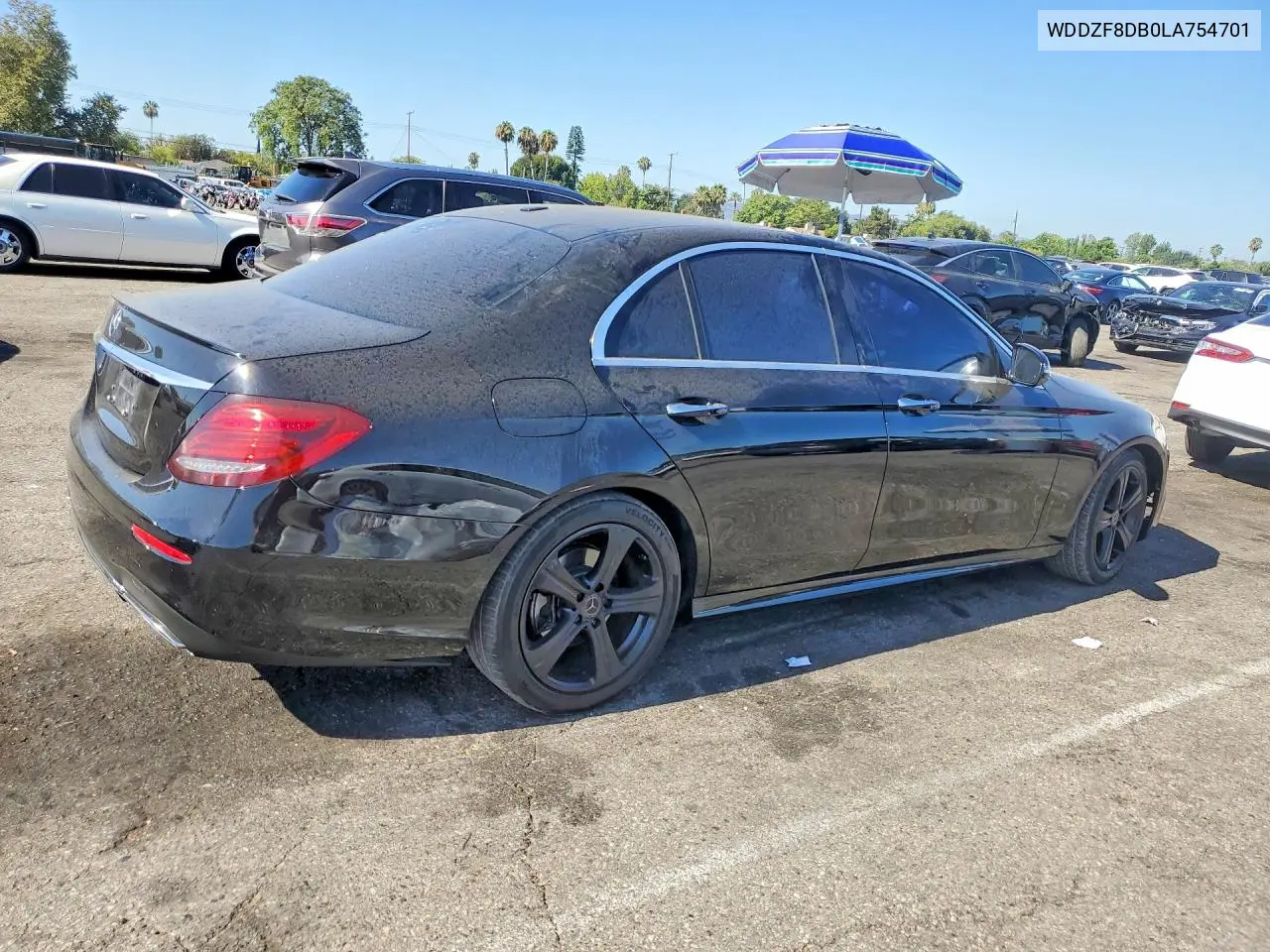 2020 Mercedes-Benz E 350 VIN: WDDZF8DB0LA754701 Lot: 61190496