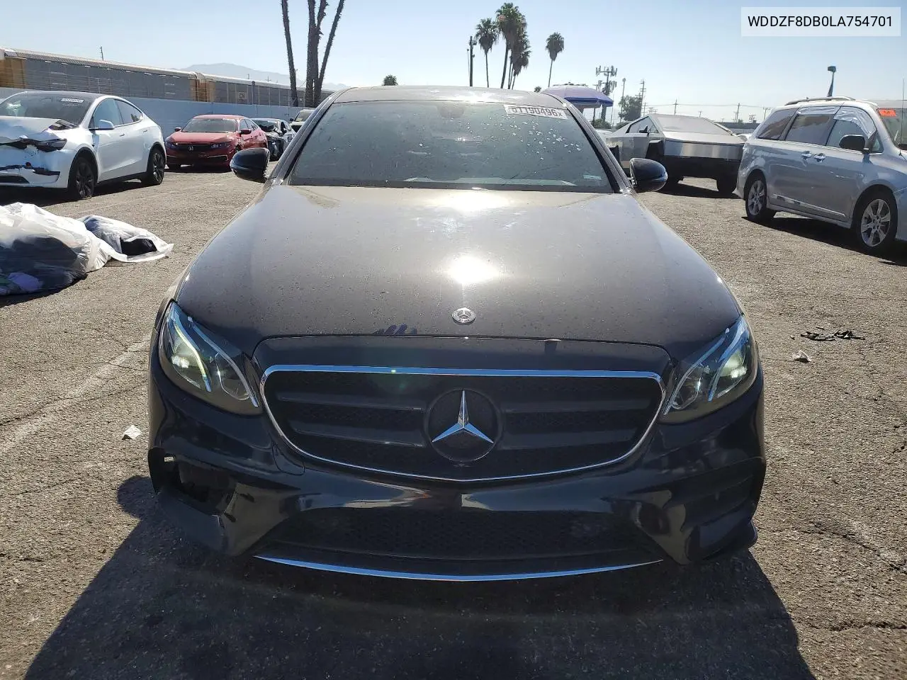 2020 Mercedes-Benz E 350 VIN: WDDZF8DB0LA754701 Lot: 61190496