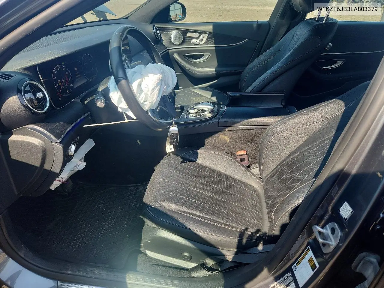 2020 Mercedes-Benz E 450 4Matic VIN: W1KZF6JB3LA803379 Lot: 61520896