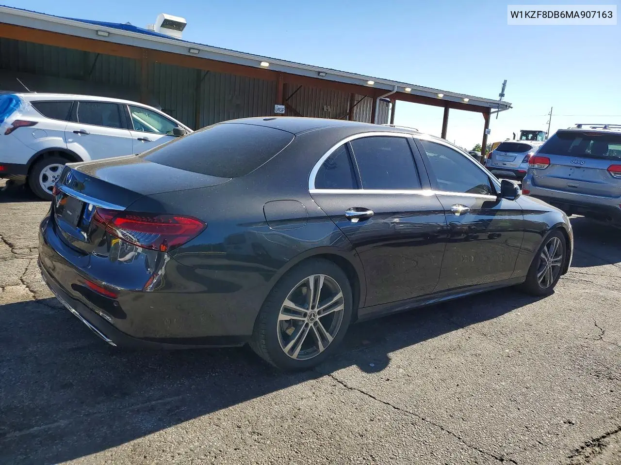2021 Mercedes-Benz E 350 VIN: W1KZF8DB6MA907163 Lot: 56983356