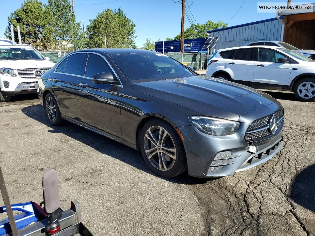 2021 Mercedes-Benz E 350 VIN: W1KZF8DB6MA907163 Lot: 56983356