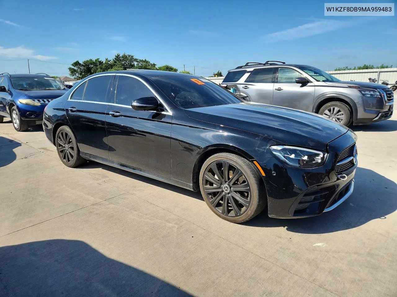 2021 Mercedes-Benz E 350 VIN: W1KZF8DB9MA959483 Lot: 57906816