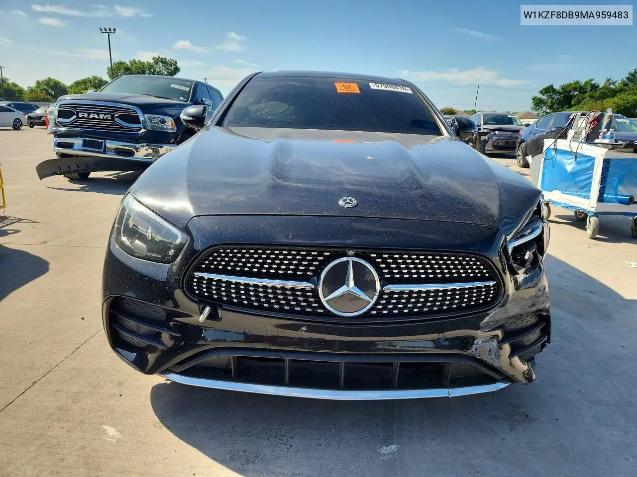 2021 Mercedes-Benz E 350 VIN: W1KZF8DB9MA959483 Lot: 57906816