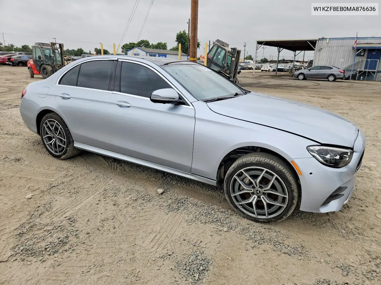 2021 Mercedes-Benz E 350 4Matic VIN: W1KZF8EB0MA876636 Lot: 59830006