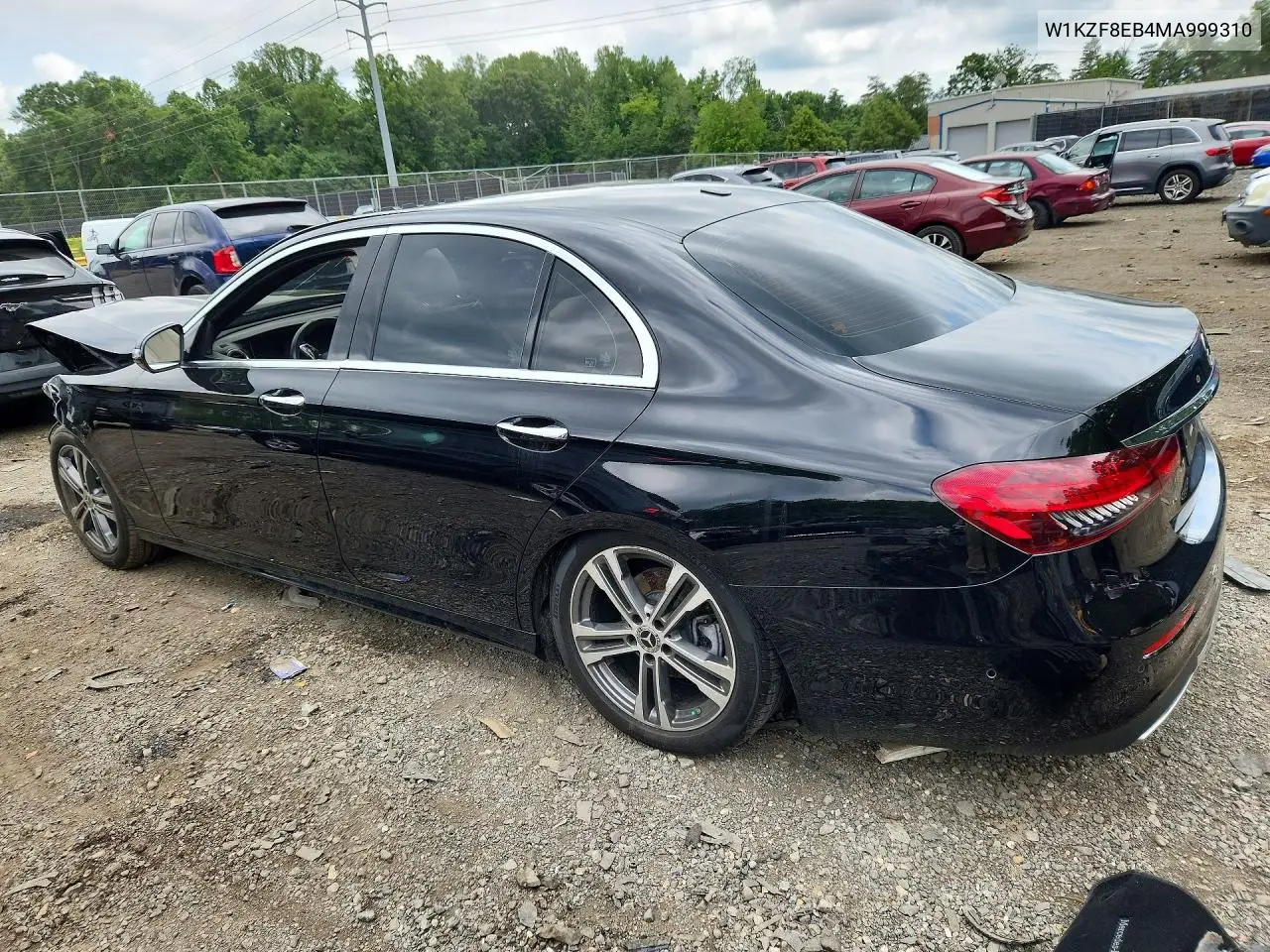 2021 Mercedes-Benz E 350 4Matic VIN: W1KZF8EB4MA999310 Lot: 60273556