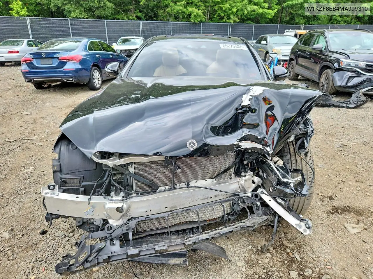 2021 Mercedes-Benz E 350 4Matic VIN: W1KZF8EB4MA999310 Lot: 60273556