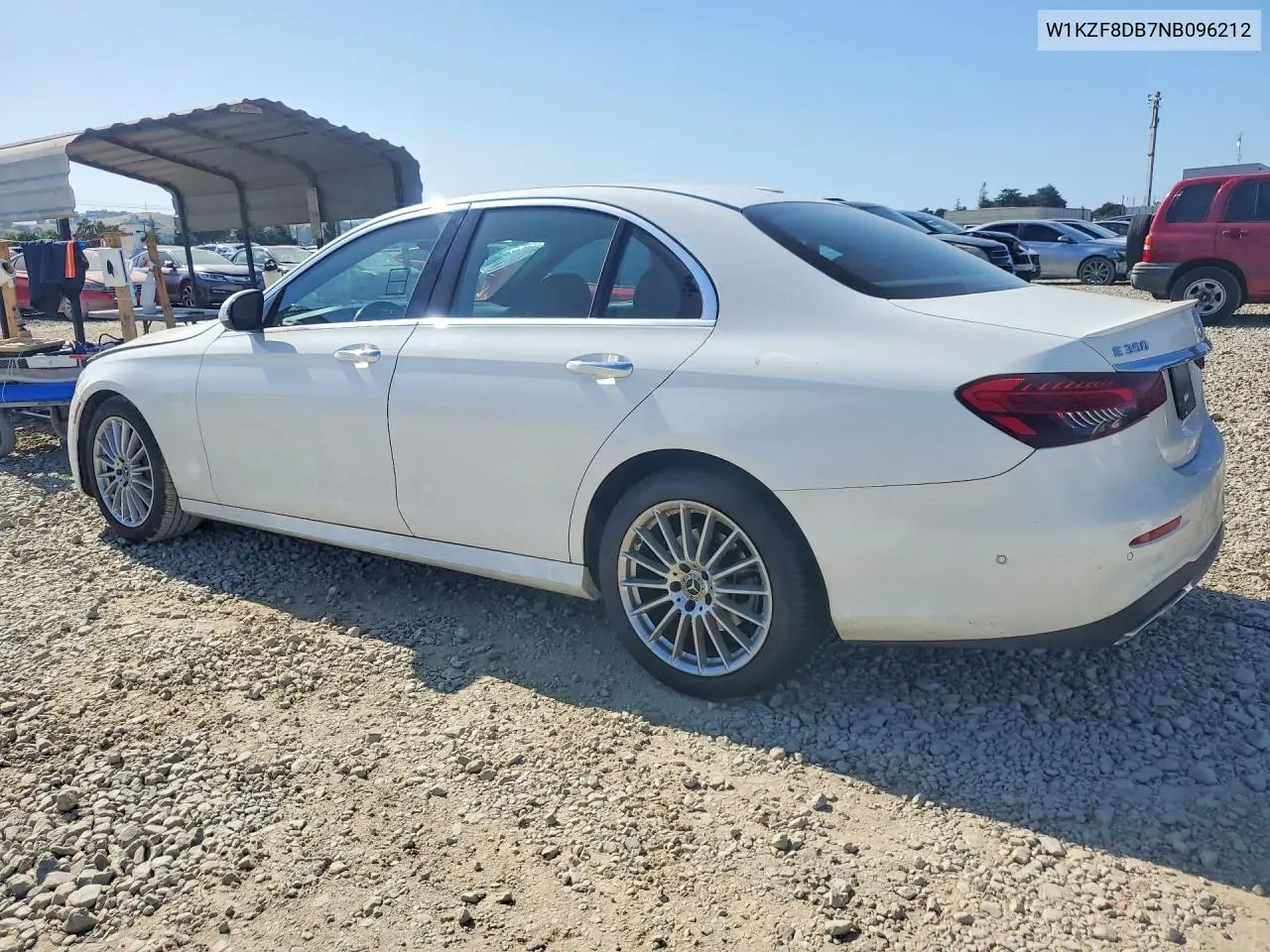 2022 Mercedes-Benz E 350 VIN: W1KZF8DB7NB096212 Lot: 46781136
