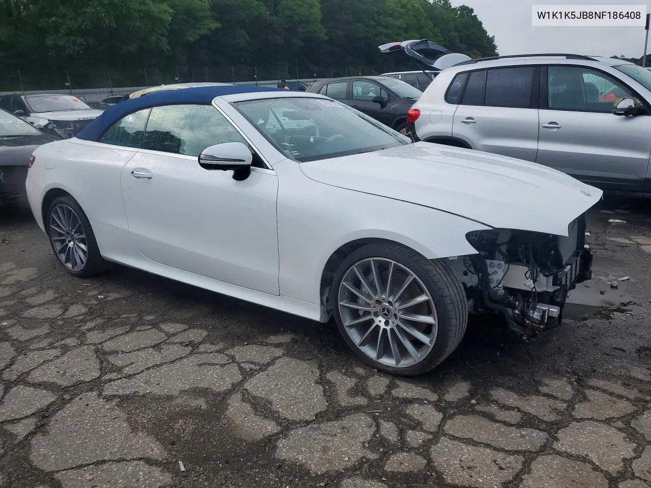 2022 Mercedes-Benz E 450 VIN: W1K1K5JB8NF186408 Lot: 54542026