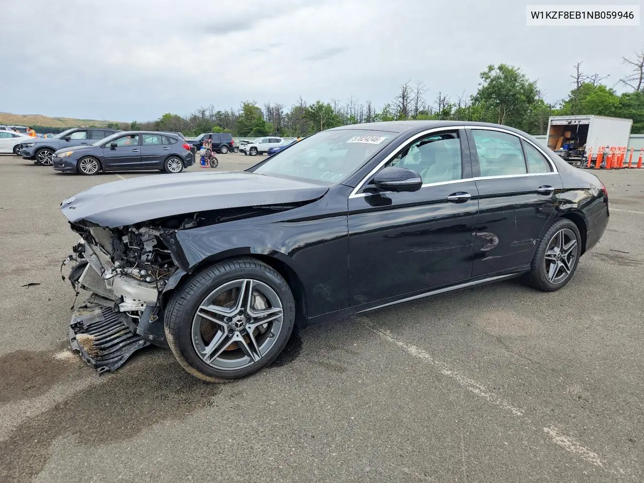 2022 Mercedes-Benz E 350 4Matic VIN: W1KZF8EB1NB059946 Lot: 57824246