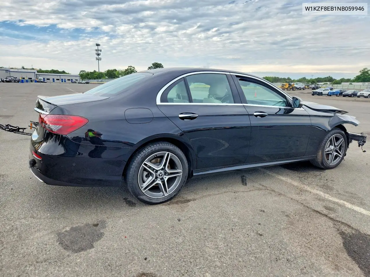 2022 Mercedes-Benz E 350 4Matic VIN: W1KZF8EB1NB059946 Lot: 57824246