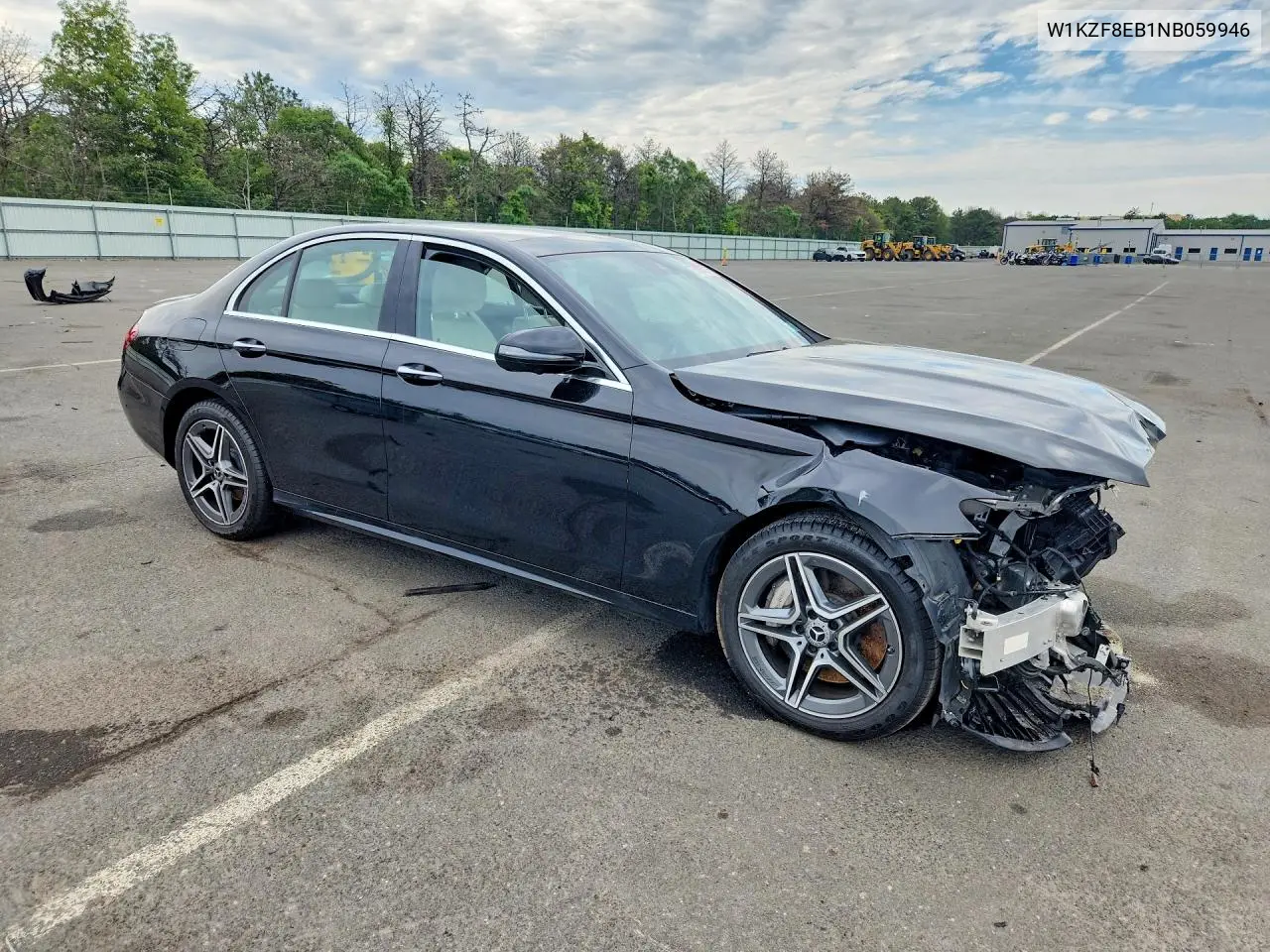 2022 Mercedes-Benz E 350 4Matic VIN: W1KZF8EB1NB059946 Lot: 57824246