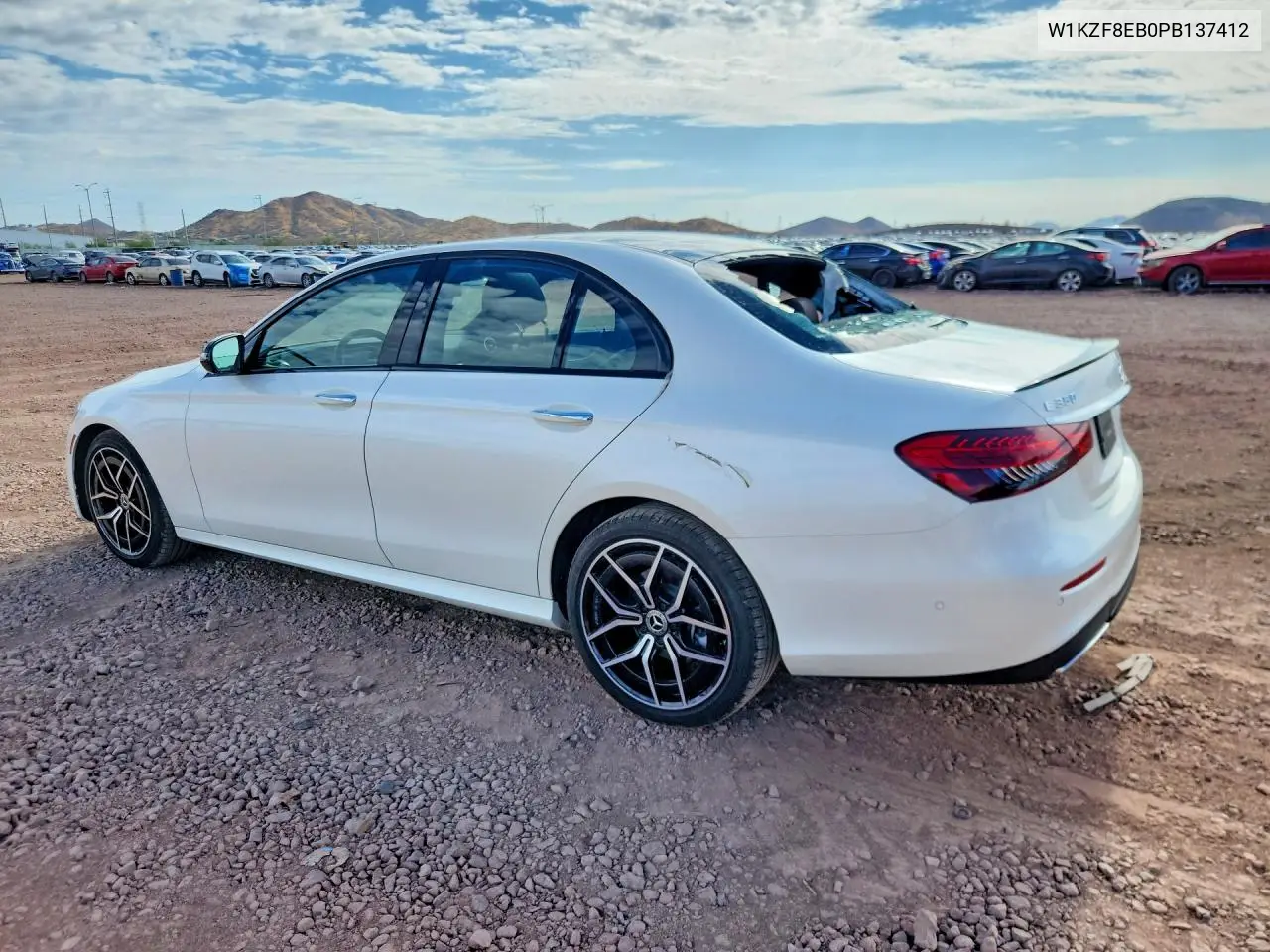 2023 Mercedes-Benz E 350 4Matic VIN: W1KZF8EB0PB137412 Lot: 60798636