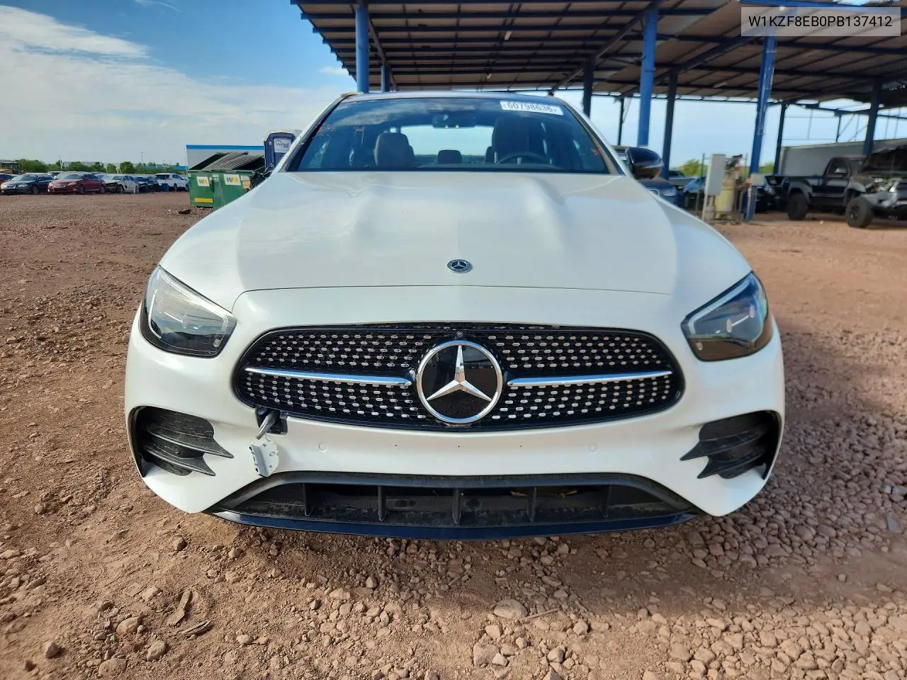 2023 Mercedes-Benz E 350 4Matic VIN: W1KZF8EB0PB137412 Lot: 60798636
