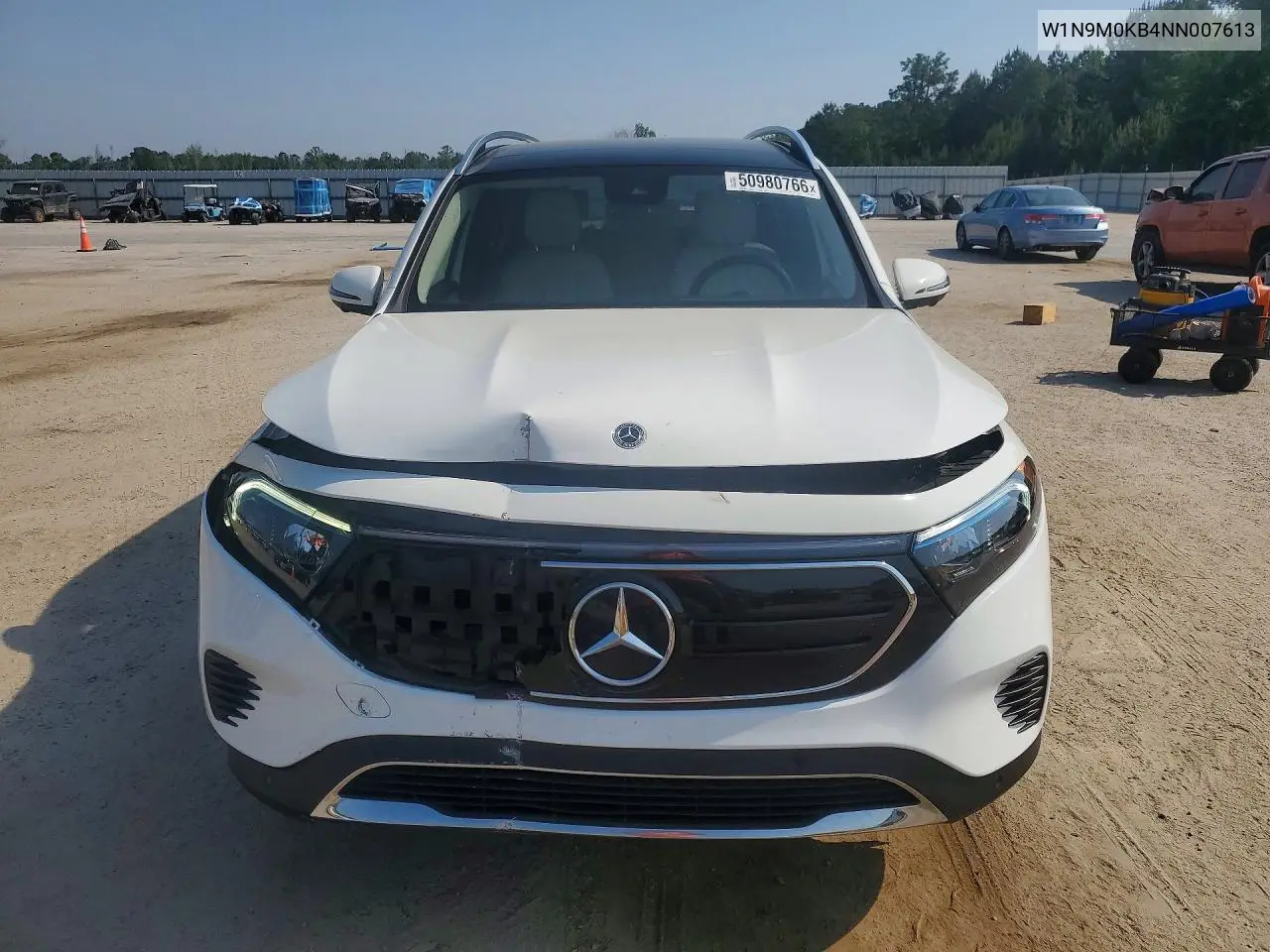2022 Mercedes-Benz Eqb 300 4Matic VIN: W1N9M0KB4NN007613 Lot: 50980766