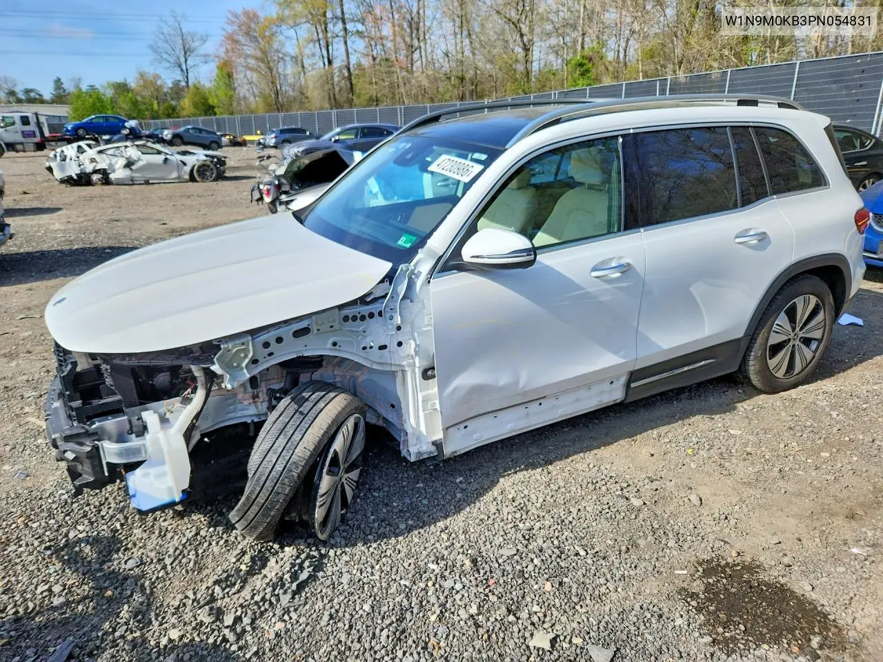 2023 Mercedes-Benz Eqb 300 4Matic VIN: W1N9M0KB3PN054831 Lot: 47230986