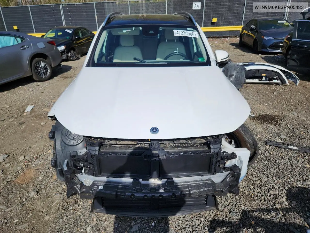 2023 Mercedes-Benz Eqb 300 4Matic VIN: W1N9M0KB3PN054831 Lot: 47230986