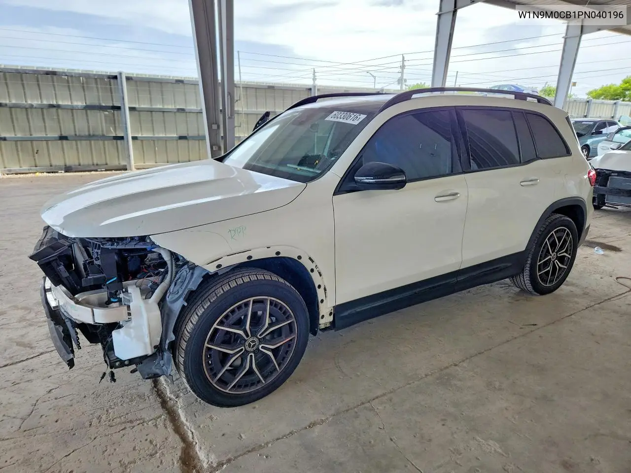2023 Mercedes-Benz Eqb 250+ VIN: W1N9M0CB1PN040196 Lot: 60330616