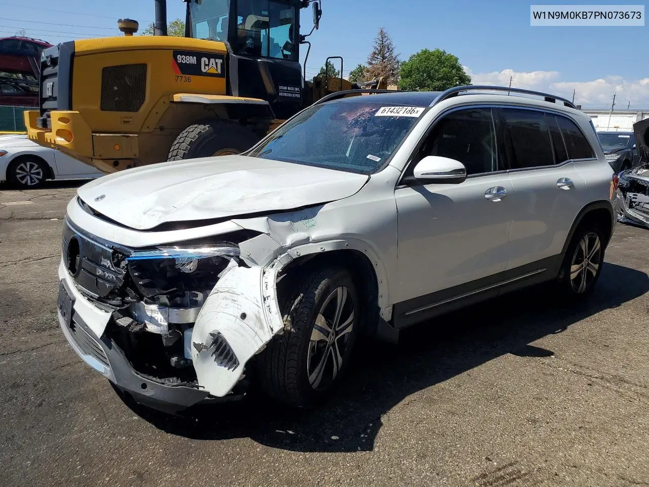 2023 Mercedes-Benz Eqb 300 4Matic VIN: W1N9M0KB7PN073673 Lot: 61432186