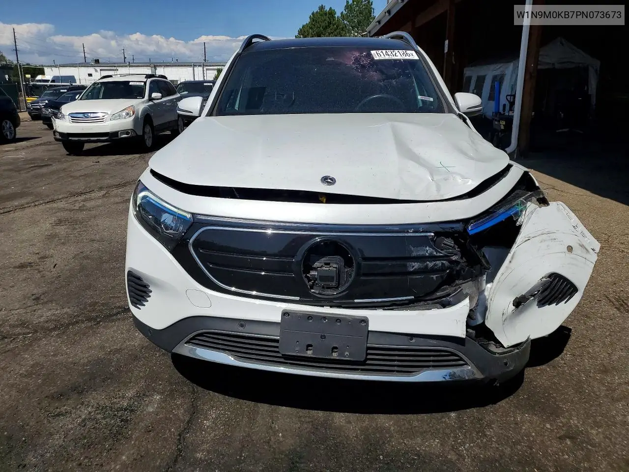 2023 Mercedes-Benz Eqb 300 4Matic VIN: W1N9M0KB7PN073673 Lot: 61432186