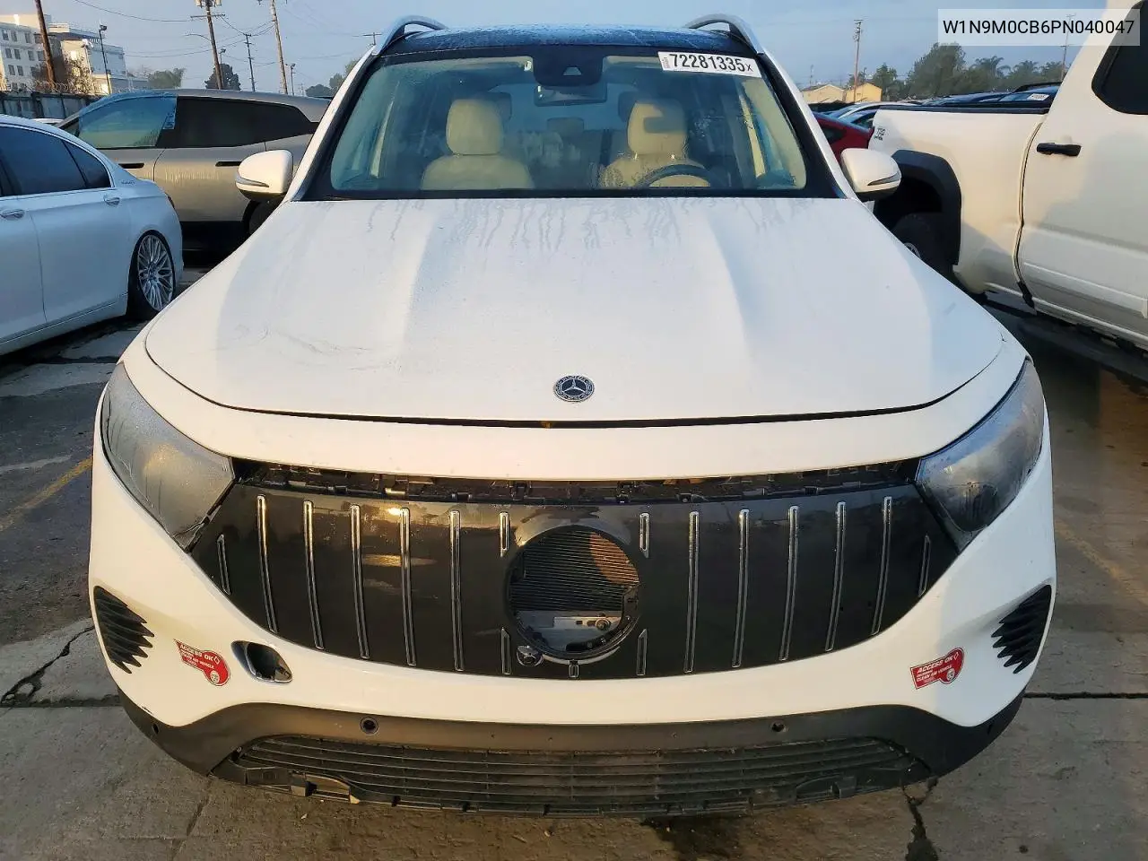 2023 Mercedes-Benz Eqb 250+ VIN: W1N9M0CB6PN040047 Lot: 72281335