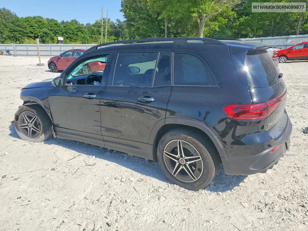 2024 Mercedes-Benz Eqb 300 4Matic VIN: W1N9M0KB0RN089877 Lot: 50709736