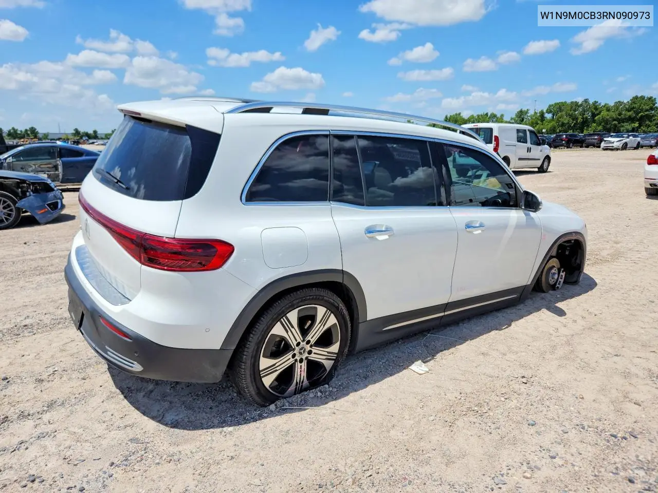 2024 Mercedes-Benz Eqb 250+ VIN: W1N9M0CB3RN090973 Lot: 59833936