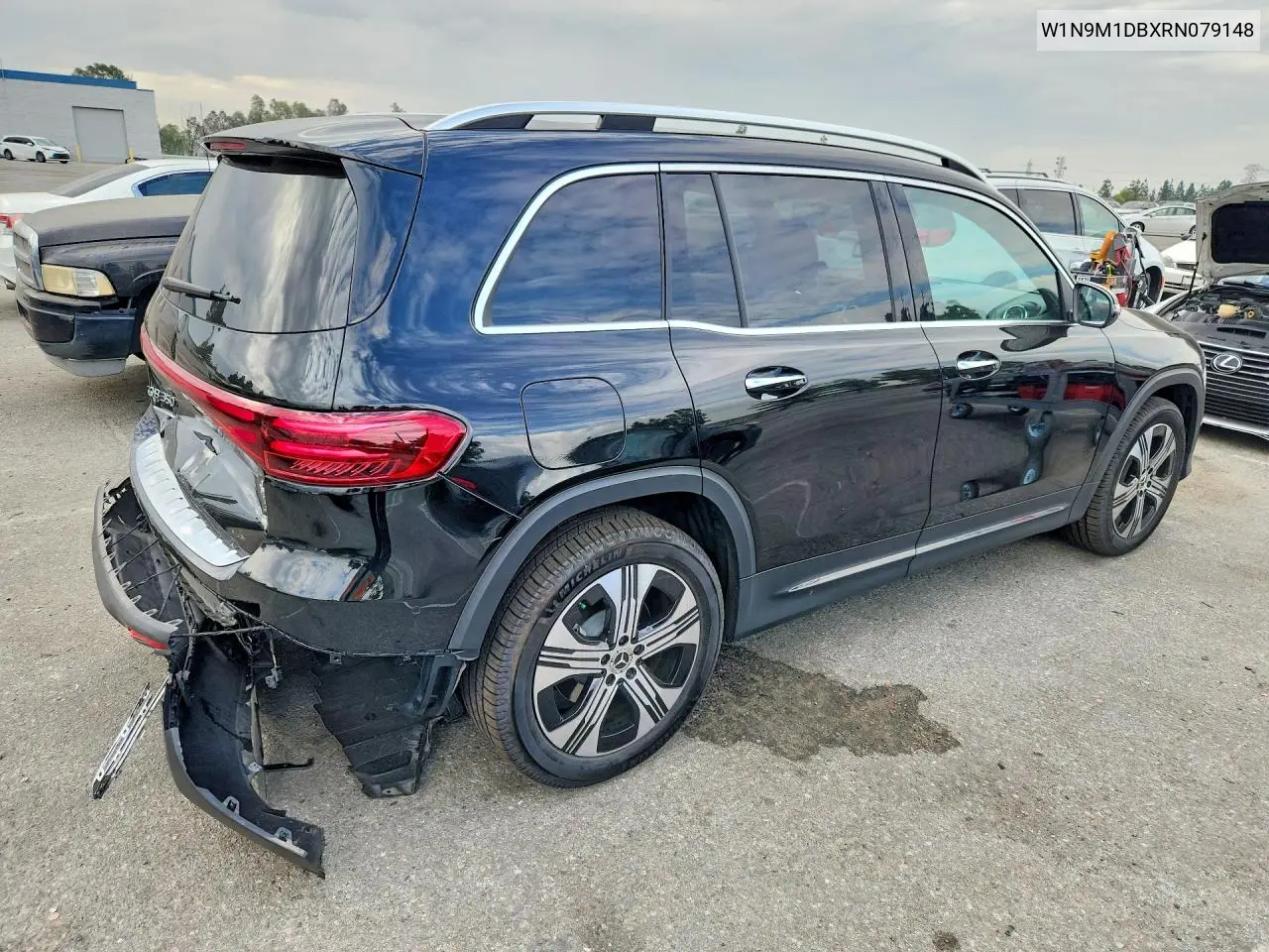 2024 Mercedes-Benz Eqb 350 4Matic VIN: W1N9M1DBXRN079148 Lot: 60169756
