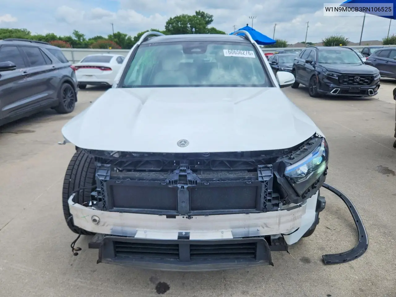 2024 Mercedes-Benz Eqb 250+ VIN: W1N9M0CB3RN106525 Lot: 60656276